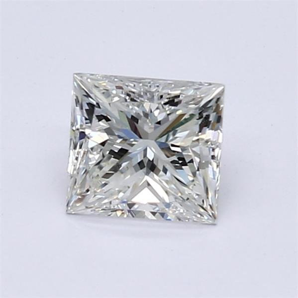 0.70ct I SI2 Rare Carat Ideal Cut Princess Diamond