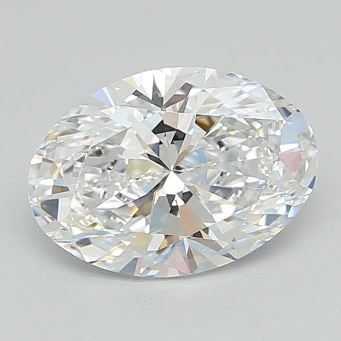 2.51ct D VVS1 Rare Carat Ideal Cut Oval Lab Grown Diamond