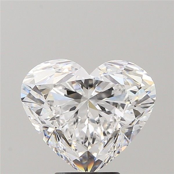 5.02ct D VS2 Rare Carat Ideal Cut Heart Diamond