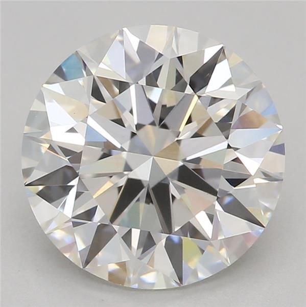2.07ct F VVS2 Rare Carat Ideal Cut Round Lab Grown Diamond