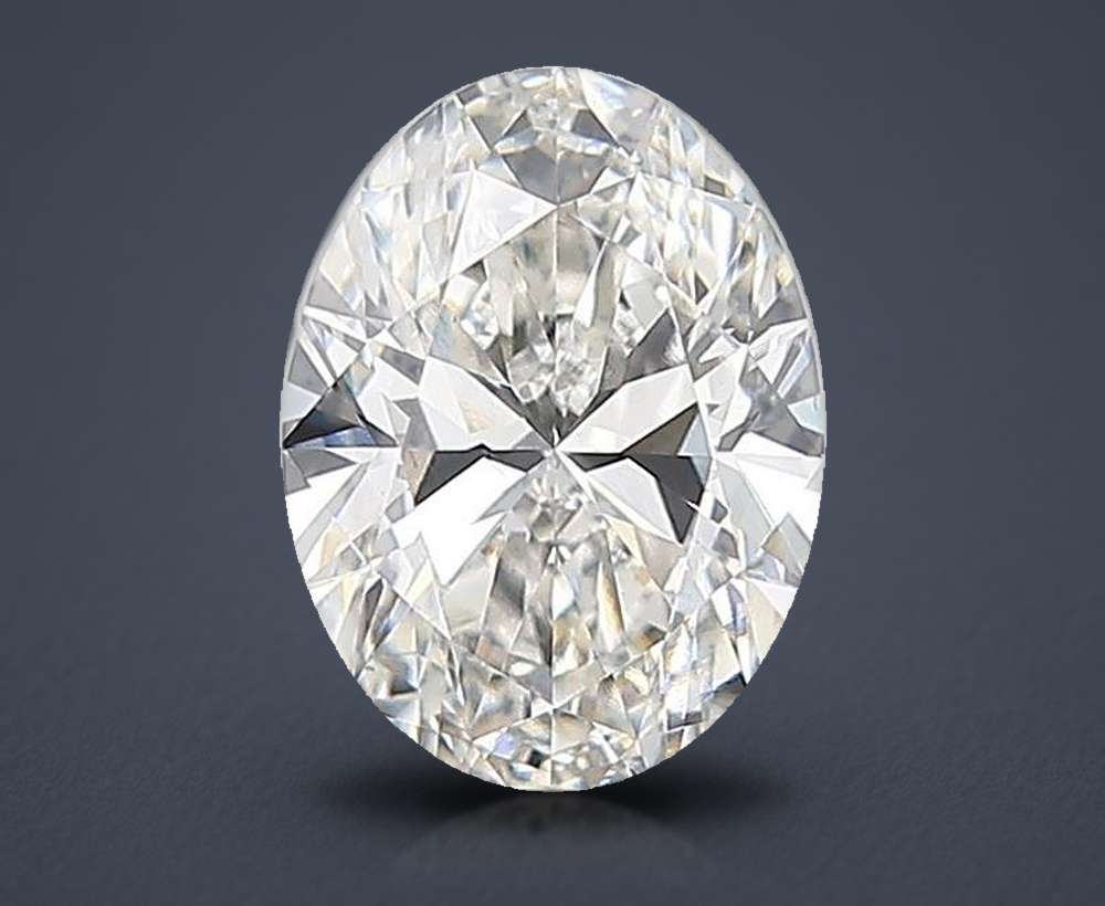1.53 Carat Oval Lab Diamond