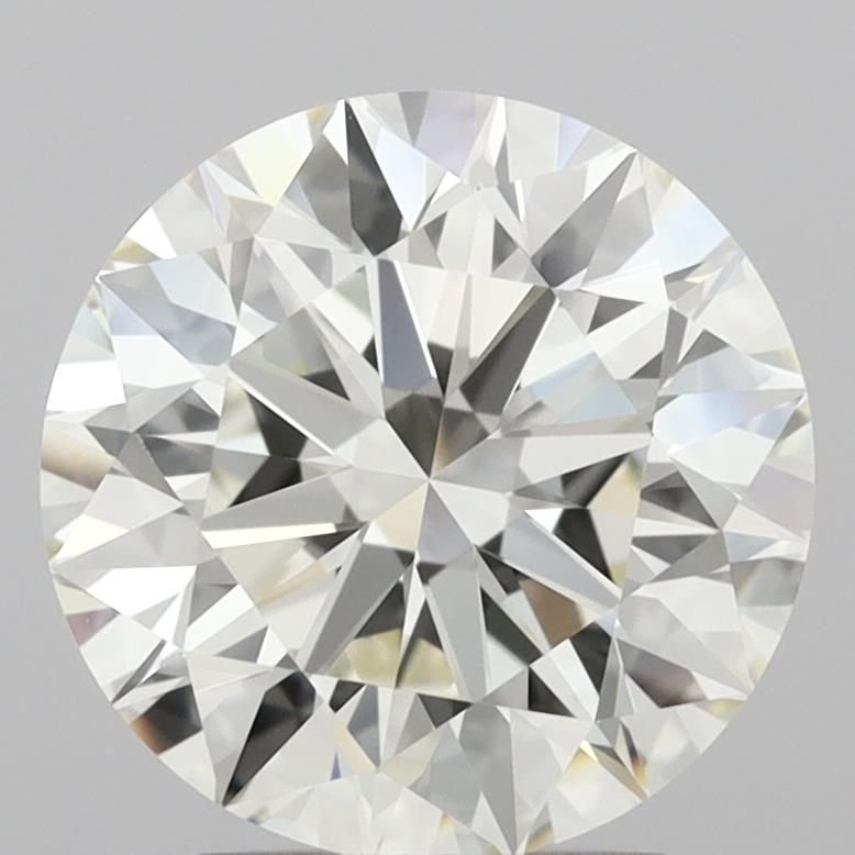3.01ct J VVS1 Rare Carat Ideal Cut Round Diamond