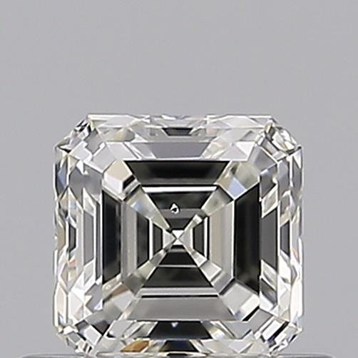 0.50ct I SI1 Rare Carat Ideal Cut Asscher Diamond