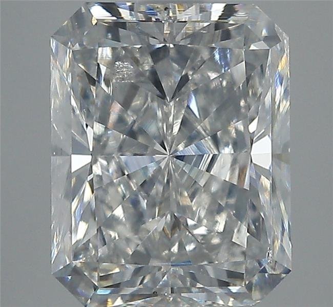 3.01ct G SI2 Rare Carat Ideal Cut Radiant Diamond