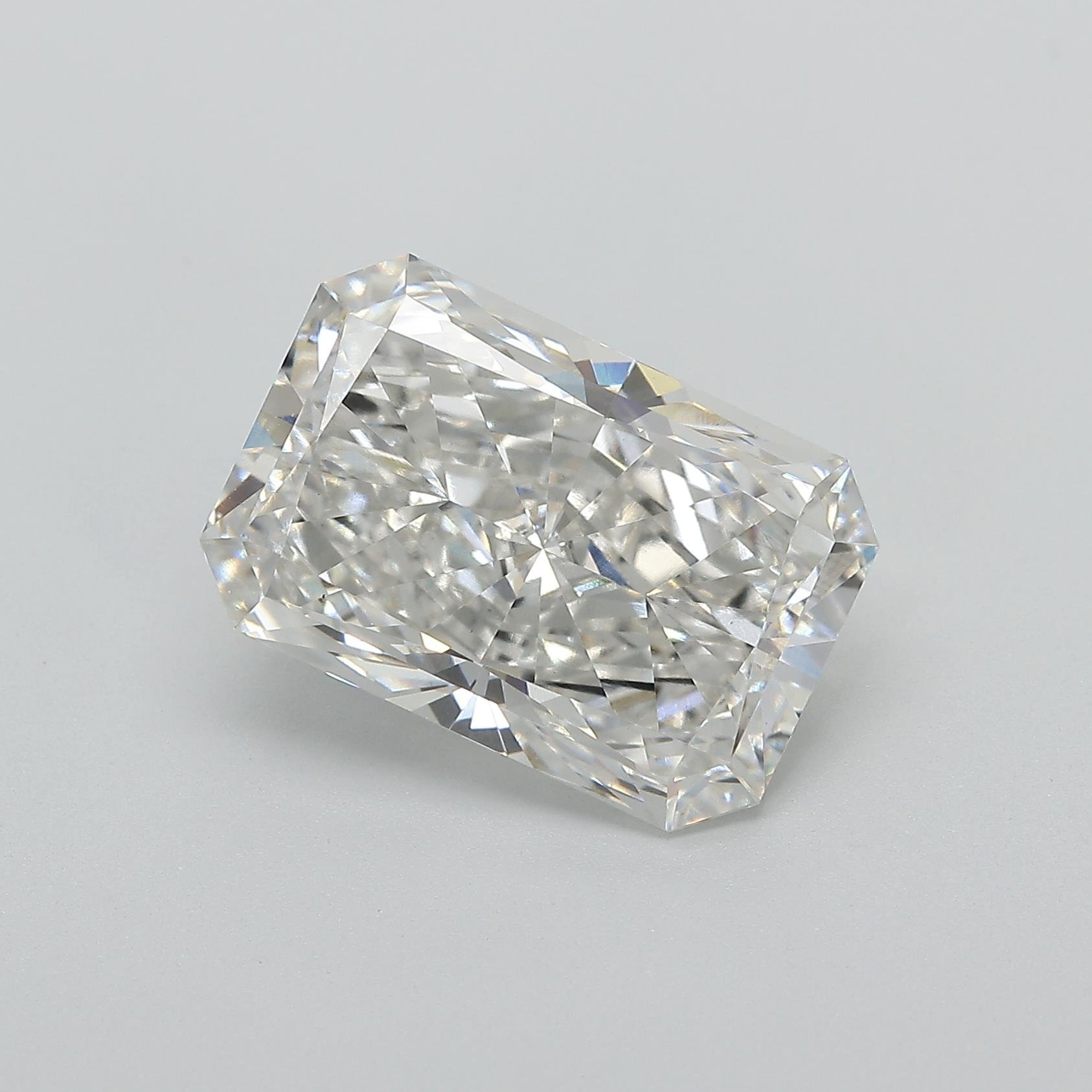 6.52ct G VS1 Rare Carat Ideal Cut Radiant Lab Grown Diamond