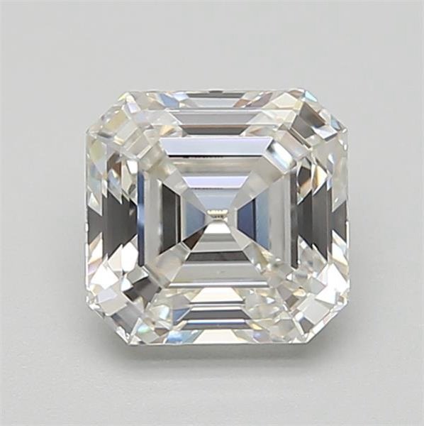 1.68ct F VS1 Rare Carat Ideal Cut Asscher Lab Grown Diamond