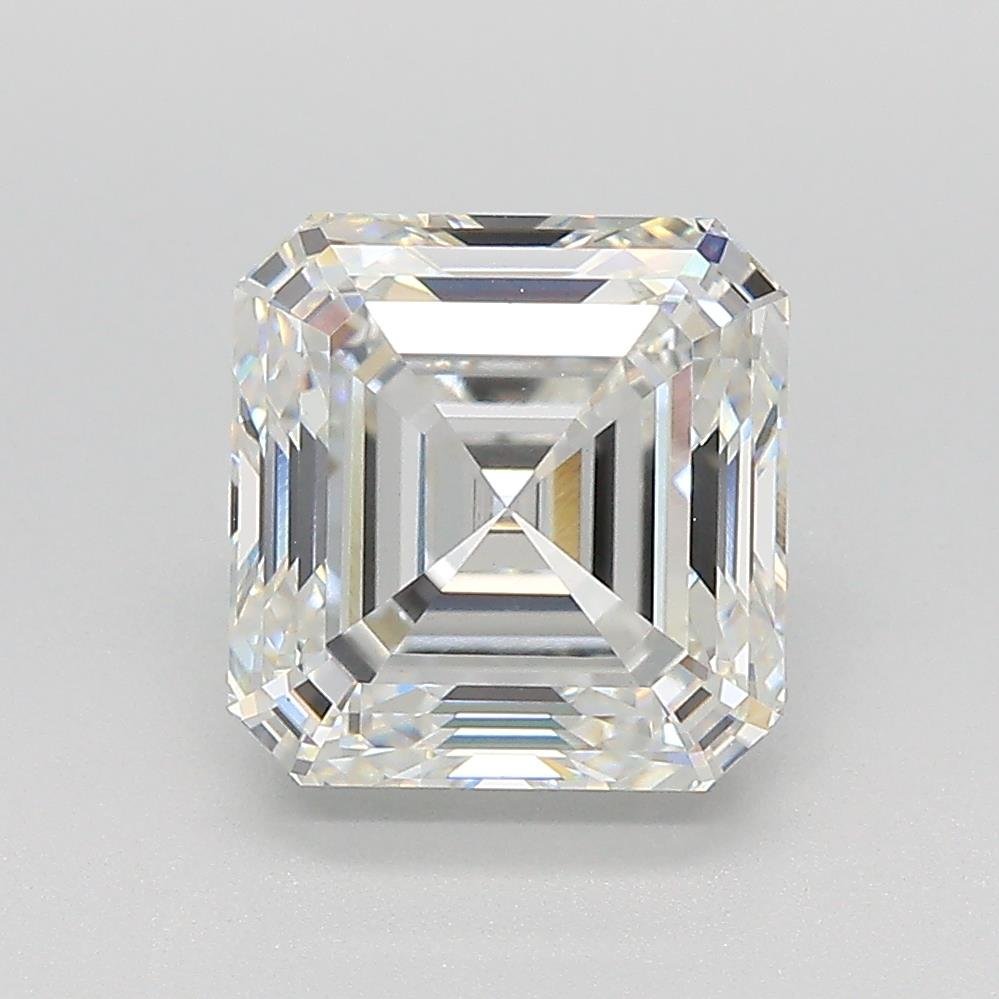 3.10ct G VS1 Rare Carat Ideal Cut Asscher Lab Grown Diamond