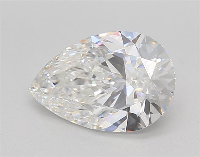 1.50ct E VS1 Rare Carat Ideal Cut Pear Lab Grown Diamond