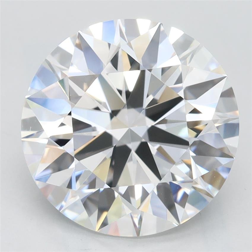 3.65ct D FL Rare Carat Ideal Cut Round Lab Grown Diamond
