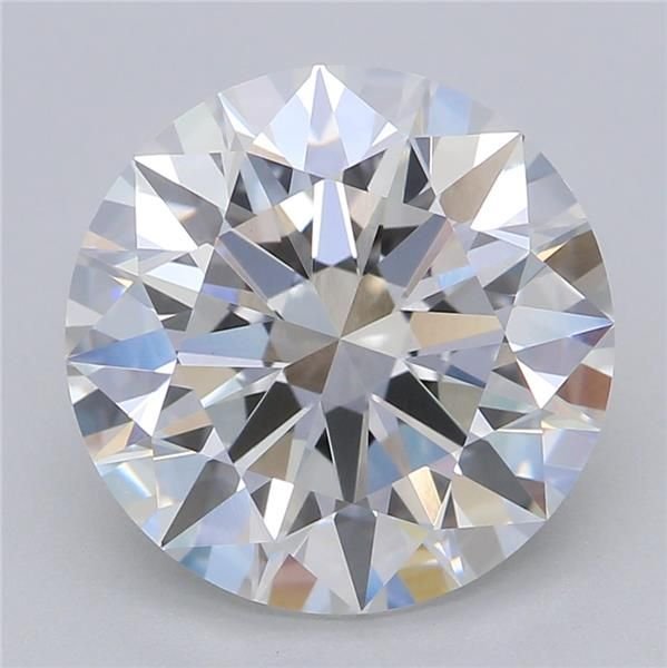 3.05ct F VVS2 Rare Carat Ideal Cut Round Lab Grown Diamond
