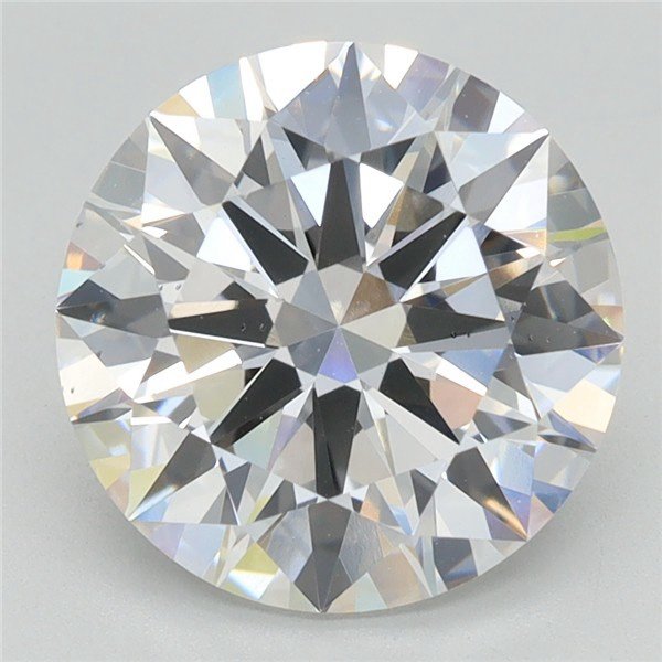 3.03ct E VS2 Rare Carat Ideal Cut Round Lab Grown Diamond