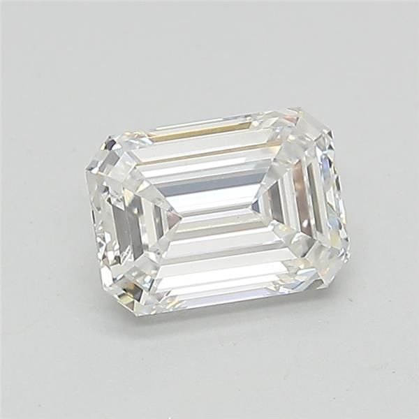 1.02ct E VS1 Rare Carat Ideal Cut Emerald Lab Grown Diamond