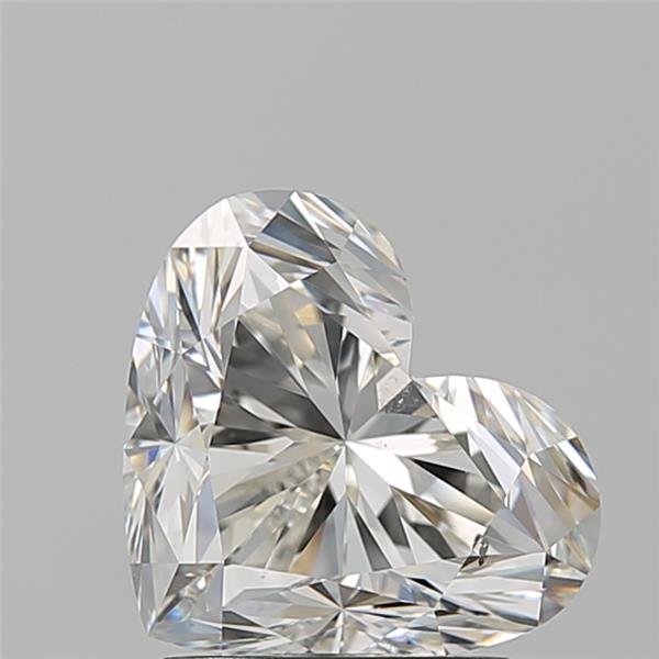 2.20ct K SI1 Rare Carat Ideal Cut Heart Diamond