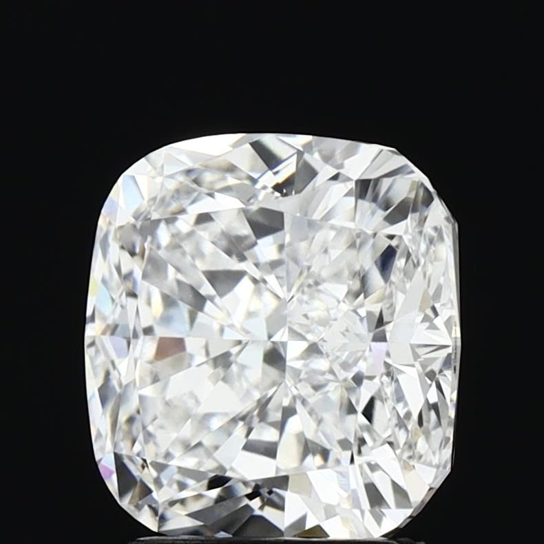 3.51ct E VVS2 Rare Carat Ideal Cut Cushion Lab Grown Diamond