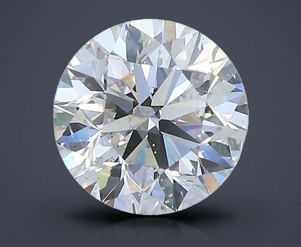 2.00 Carat Round Natural Diamond