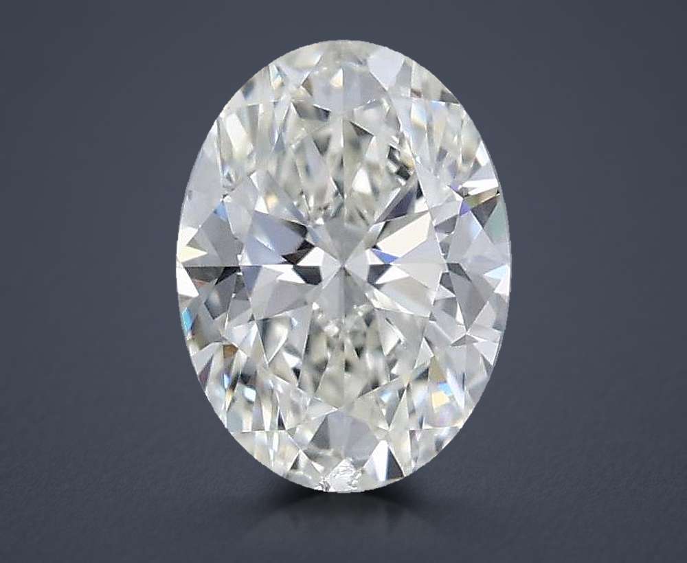 0.50 Carat Oval Natural Diamond