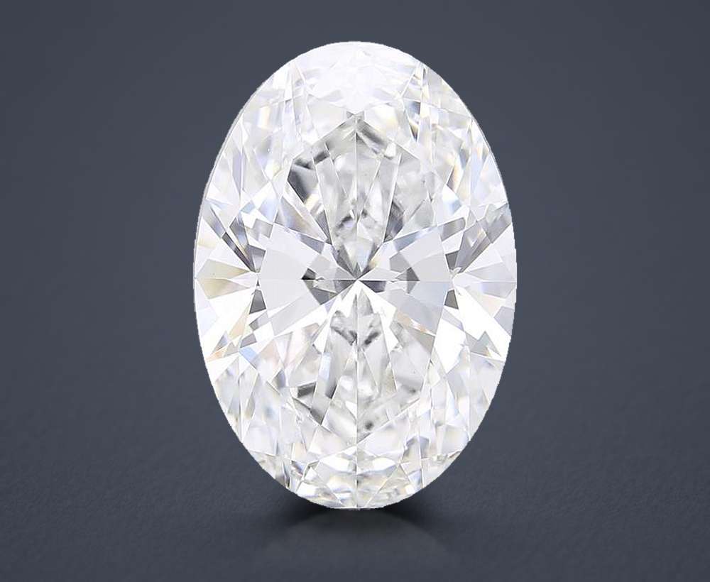 12.09 Carat Oval Lab Diamond
