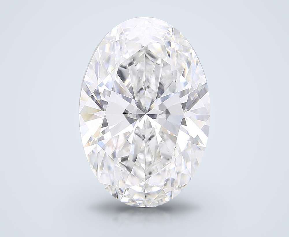12.09 Carat Oval Lab Diamond