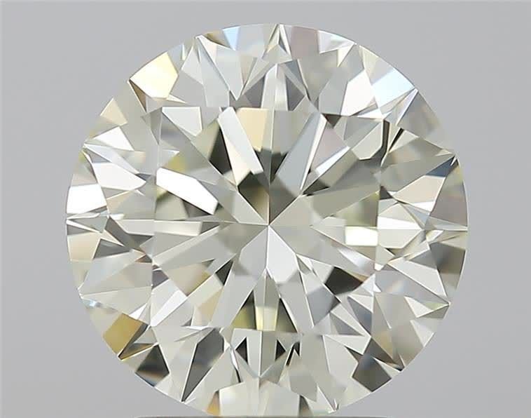 2.36ct K IF Rare Carat Ideal Cut Round Diamond