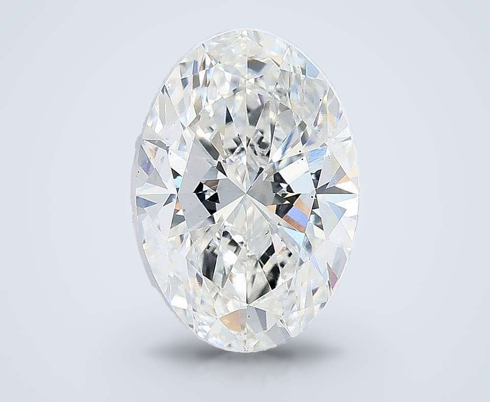 4.00 Carat Oval Lab Diamond