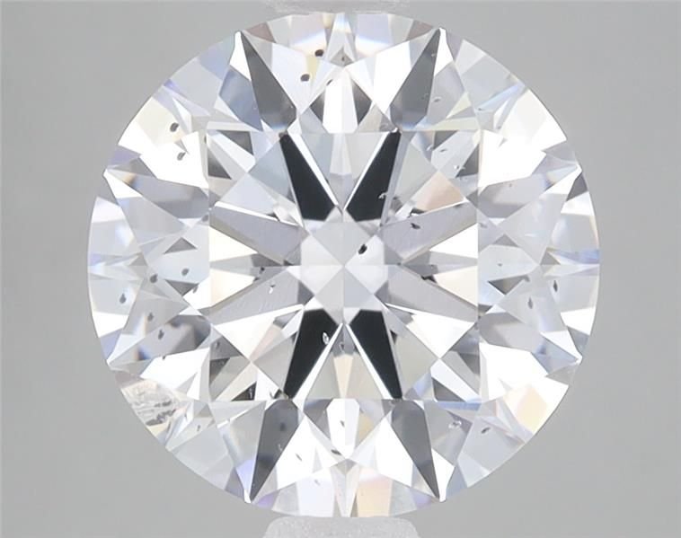3.45ct E SI2 Rare Carat Ideal Cut Round Lab Grown Diamond