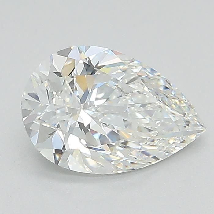 1.23ct E SI1 Rare Carat Ideal Cut Pear Lab Grown Diamond