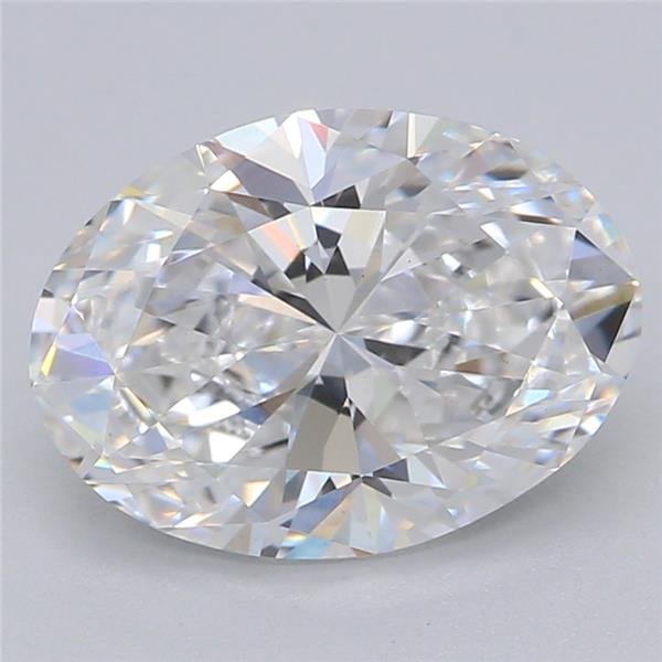 1.56ct D VS1 Very Good Cut Oval Lab Grown Diamond