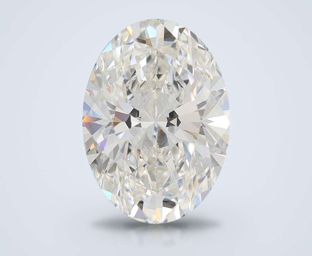 3.70 Carat Oval Lab Diamond