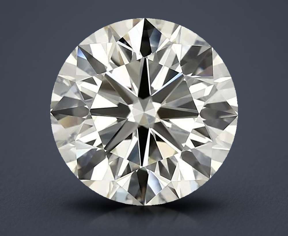 4.44 Carat Round Natural Diamond