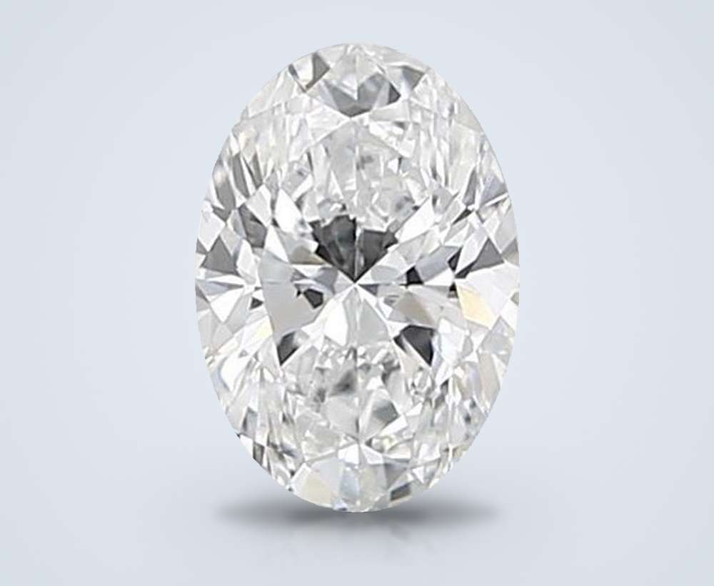 0.70 Carat Oval Lab Diamond