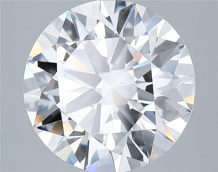 5.08ct H VS1 Rare Carat Ideal Cut Round Diamond