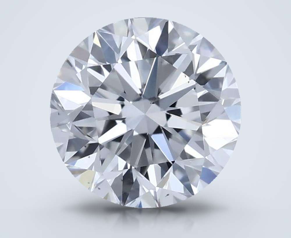 0.70 Carat Round Natural Diamond