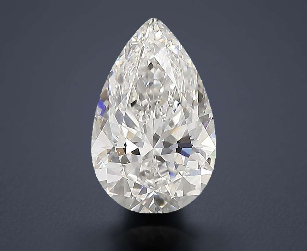 1.52 Carat Pear Lab Diamond