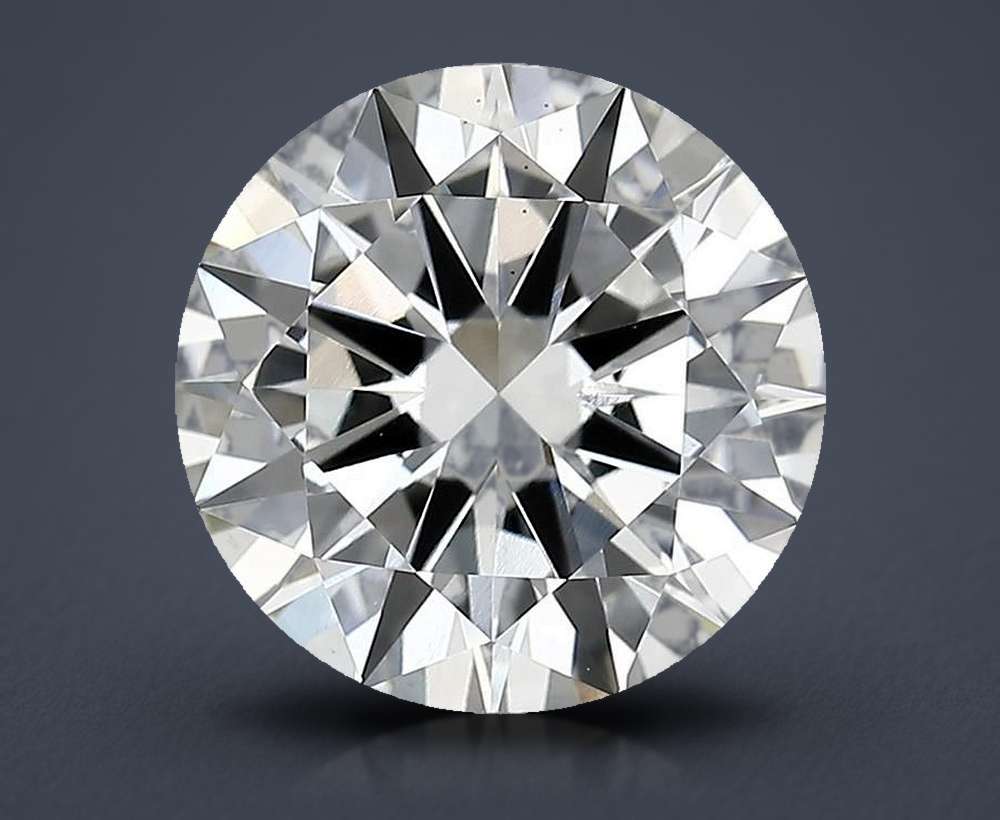 3.89 Carat Round Lab Diamond