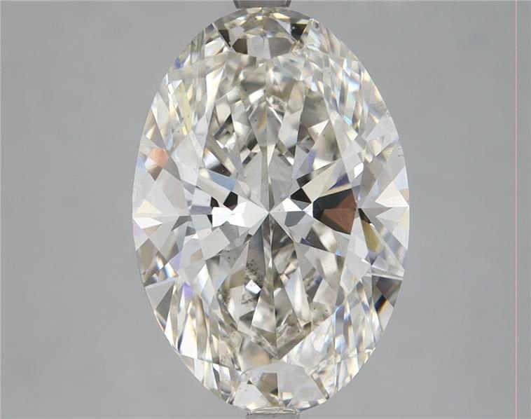 5.73ct I VS2 Rare Carat Ideal Cut Oval Lab Grown Diamond