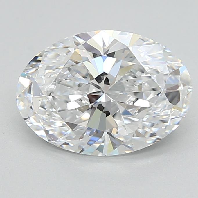 1.59ct D VVS2 Rare Carat Ideal Cut Oval Lab Grown Diamond