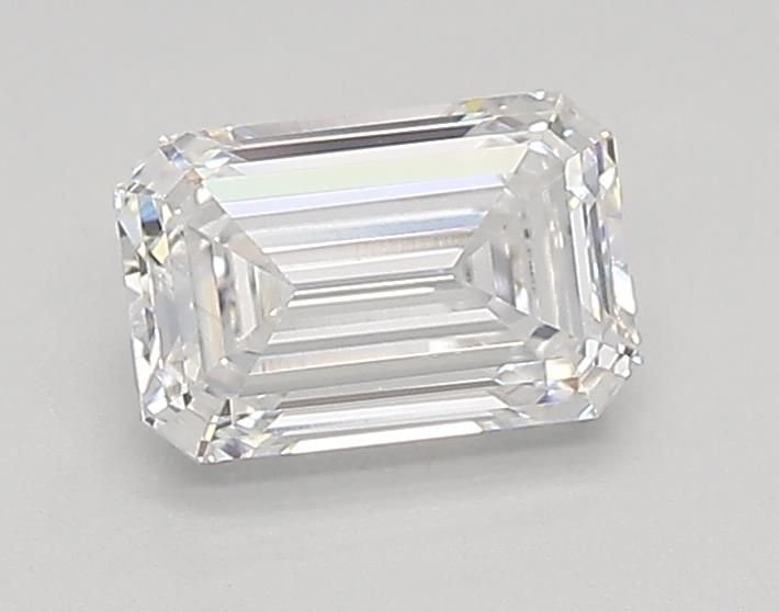 0.84ct E VVS2 Rare Carat Ideal Cut Emerald Lab Grown Diamond