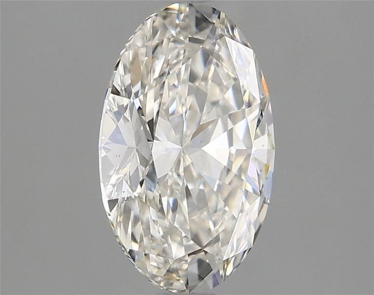 1.76ct H VS2 Rare Carat Ideal Cut Oval Lab Grown Diamond