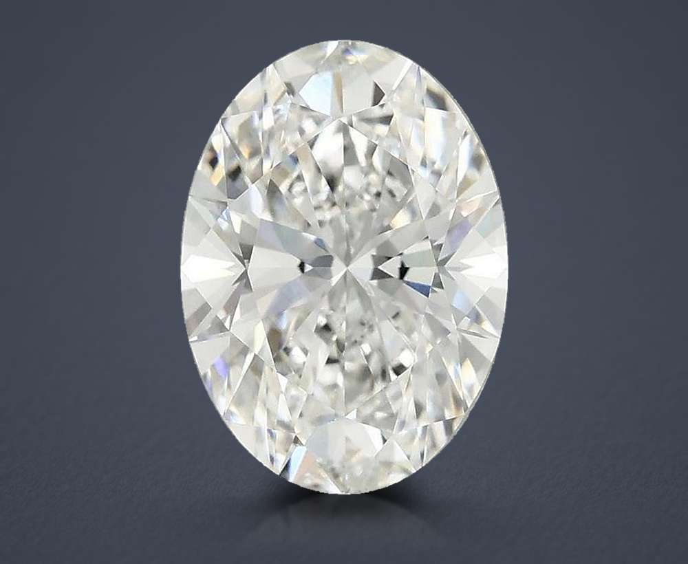 2.75 Carat Oval Lab Diamond