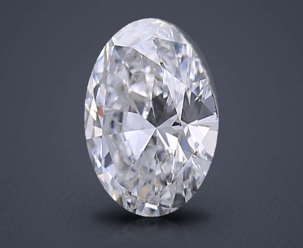 0.48 Carat Oval Lab Diamond