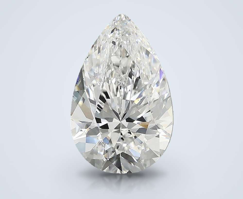 2.97 Carat Pear Lab Diamond