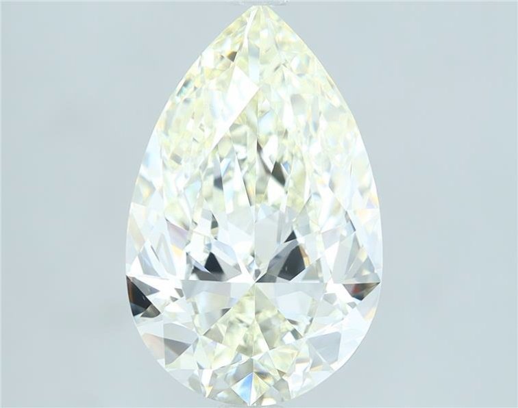 3.02ct J VS1 Rare Carat Ideal Cut Pear Diamond