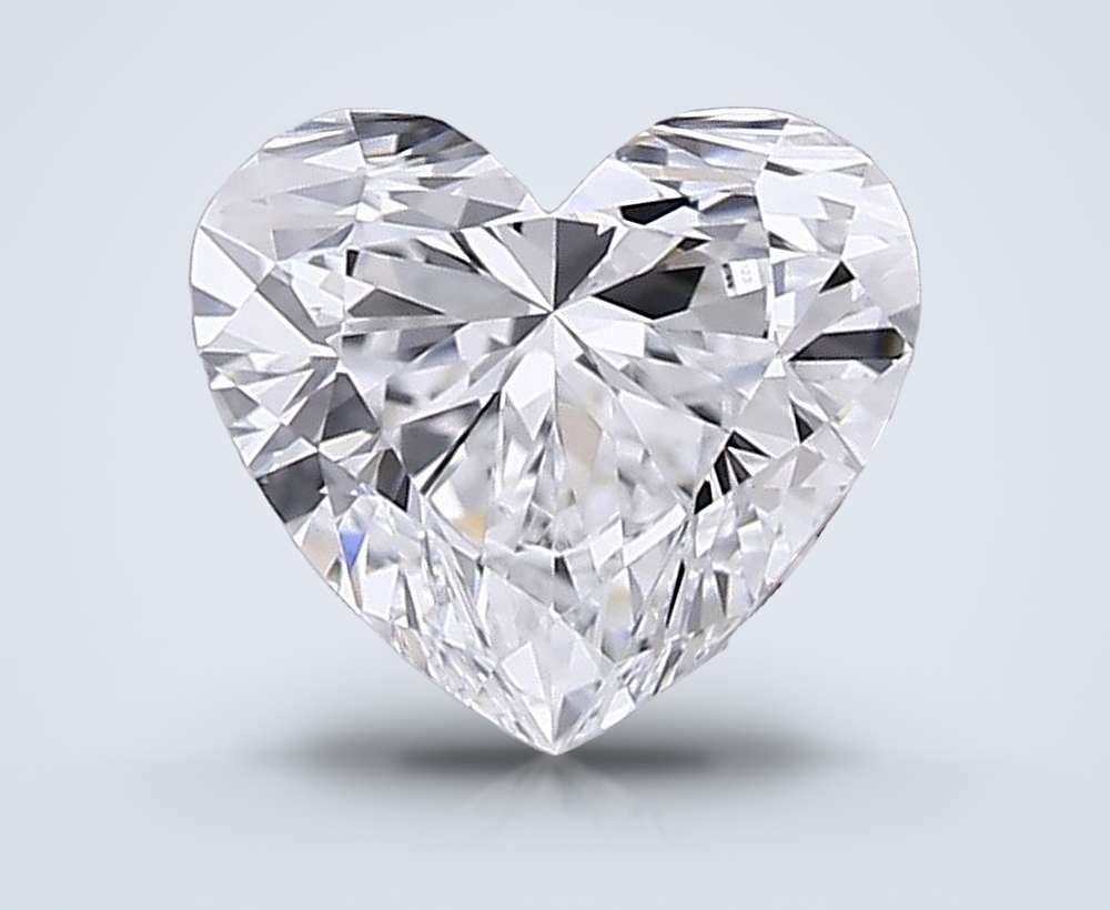 0.50 Carat Heart Lab Diamond