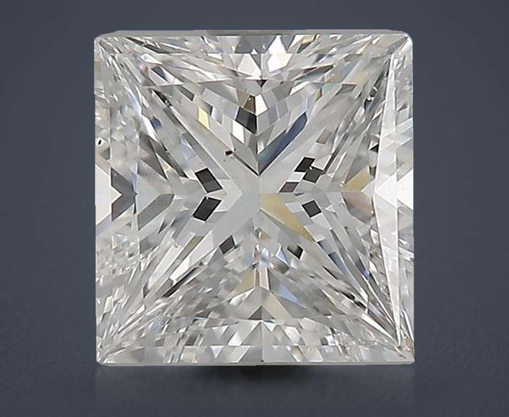 1.71 Carat Princess Natural Diamond