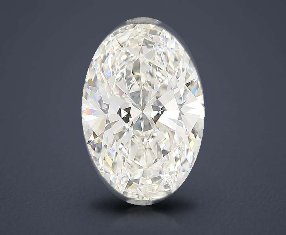 3.04 Carat Oval Lab Diamond