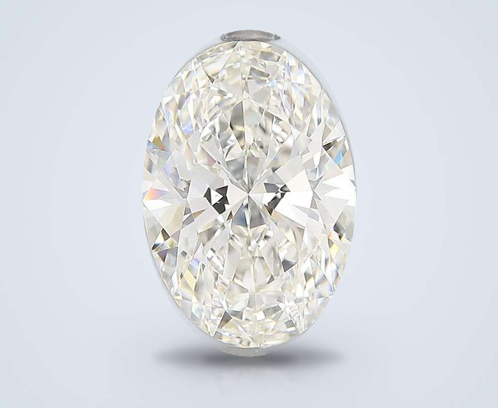 3.04 Carat Oval Lab Diamond
