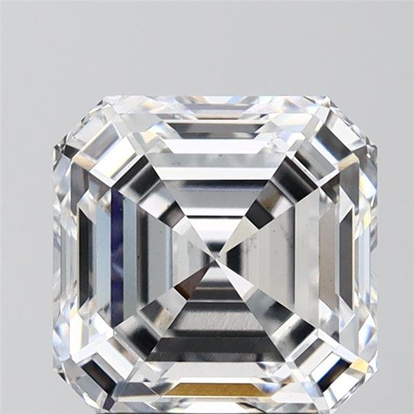 3.08ct E VS1 Rare Carat Ideal Cut Asscher Lab Grown Diamond