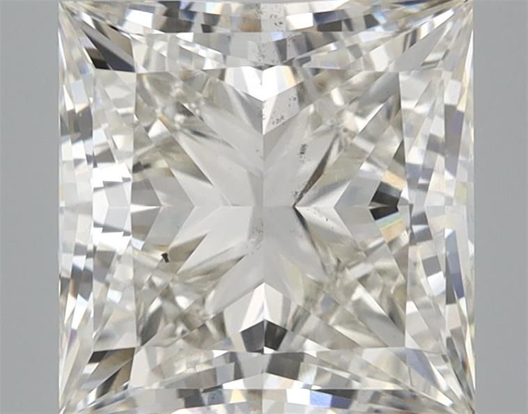 3.80ct H VS2 Rare Carat Ideal Cut Princess Lab Grown Diamond