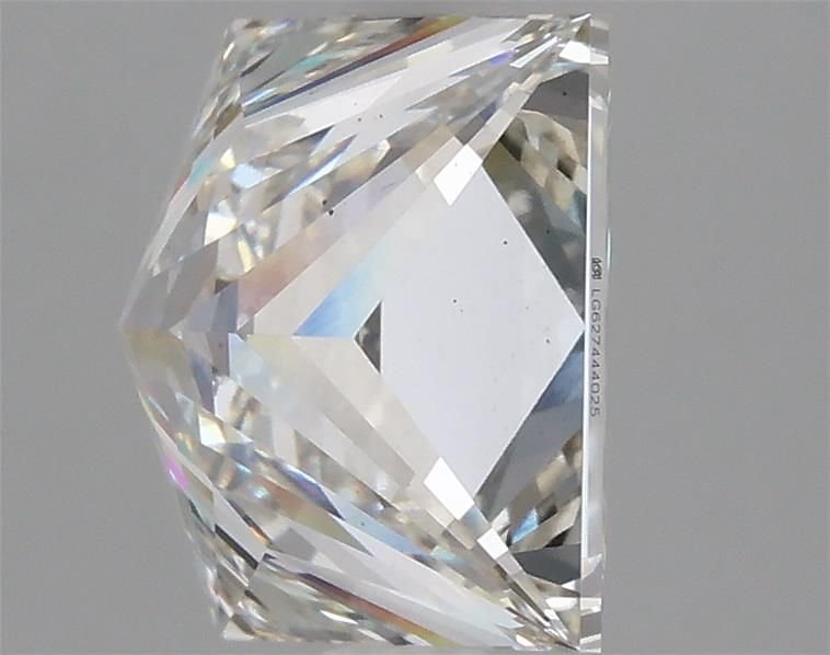 4.14ct H VS1 Rare Carat Ideal Cut Princess Lab Grown Diamond