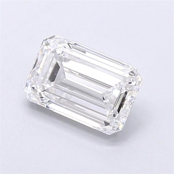 1.00ct D VVS2 Rare Carat Ideal Cut Emerald Lab Grown Diamond